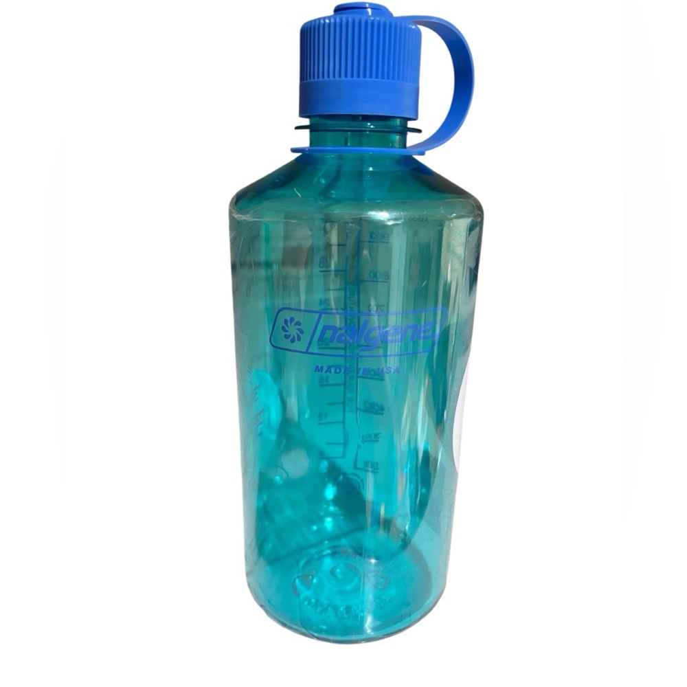New 32oz Nalgene Blue Small Mouth Water Bottle